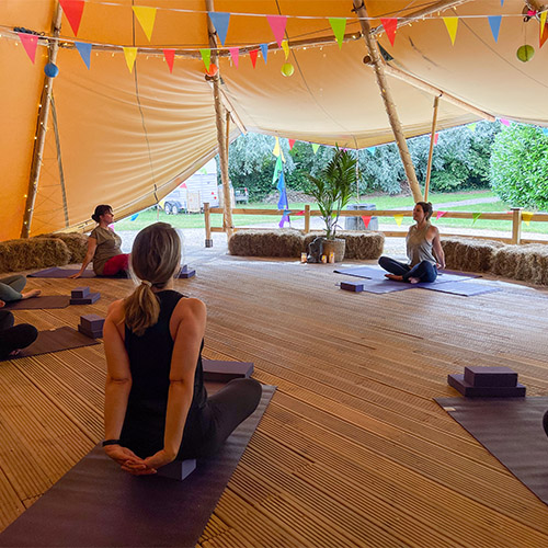 Wychbold: Sunset Yoga with Sophie